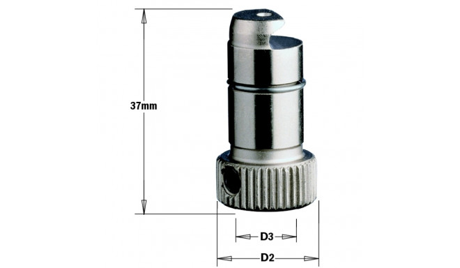 Puuri adapter BIESSE D=10 LT=37 LH