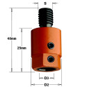 Adapter S=M10 D=10 LH