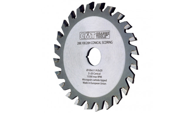 HW CONICAL SCORING BLADE 180X4.3-5.5/3.2X45 Z36