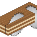 PRECISION SAW BLADE 150X3.2X30 Z=48 ATB 15°