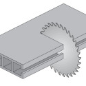SAW BLADE FOR NON-FERROUS METALS AND PLASTIC 160X2.2/1.6X20
