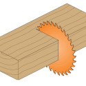 ITK PLUS RIP AND CROSSCUT SAW BLADE HW 210X1.8X30(+25) Z=36 ATB+SHEAR