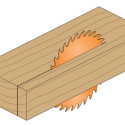 ITK PLUS RIP AND CROSSCUT SAW BLADE HW 184X1.7X20(+16+15,87) Z=24 ATB+SHEAR