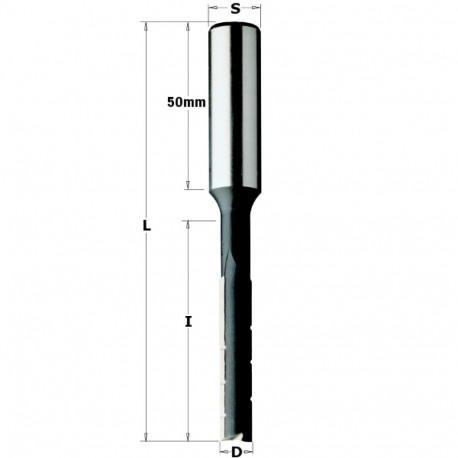 MORTISING BIT W/CHIP BR. SP Z2 D=8X60X115 LH