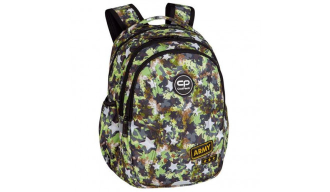 CoolPack E48521 backpack School backpack Black, Brown, Green, Grey EVA (Ethylene Vinyl Acetate), Pol