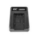 Green Cell VW-BC10 battery charger Digital camera battery USB
