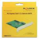 DeLOCK 89479 interface cards/adapter Internal mSATA