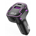 XO FM transmitter + charger BCC12 BT MP3, black