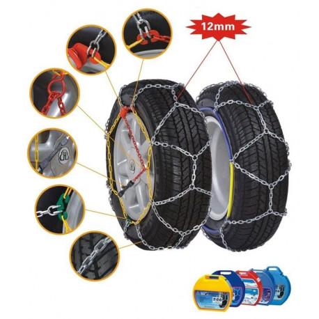 TIRE CHAINS YC18578 12 MM