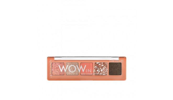 CATRICE WOW IN A BOX mini eyeshadow palette #010-peach perfect 4 gr