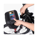 Bicycle holder / handlebar bag touch screen with zipper WILDMAN GS9 3L