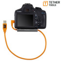 TetherPro Right Angle USB 2.0 to USB 2.0 Mini-B 5-Pin 50cm | Pigtail