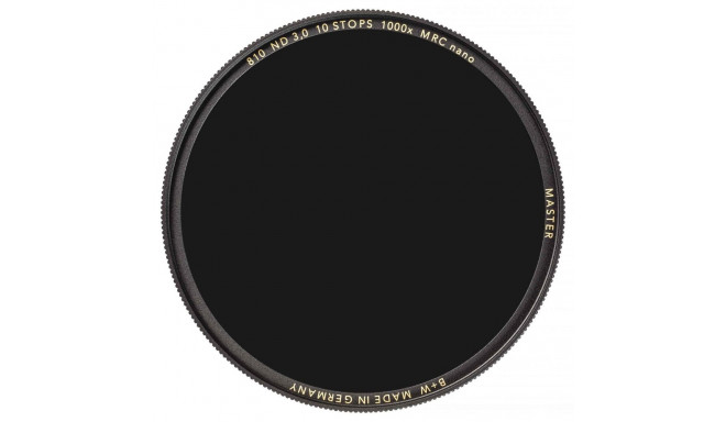 B+W Filter 72mm ND 3.0 MRC Nano Master