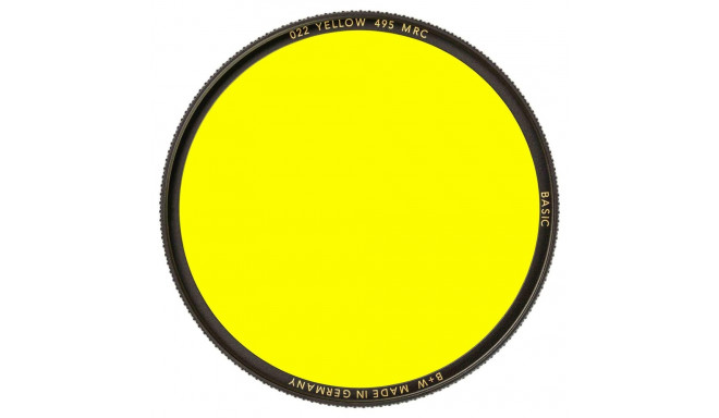 B+W Filter 46mm Yellow MRC Basic