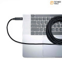 Tether Tools keermekinnitus Pro USB-C parem nurk 4,6m, must