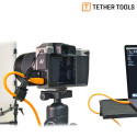 TetherPro USB-C to 3.0 Micro-B 4.6m Orange