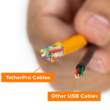 TetherPro cable USB 3.0 Active Extension 5m, orange
