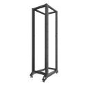 Open rack 42U 600x1000 black