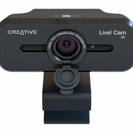 The Creative Live! Cam Sync V3 is a high-definition 2K QHD webcam designed for vide