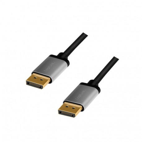 DisplayPort kaabel 4K/60 Hz, DP/M - DP/M, alumiiniumist, 5m