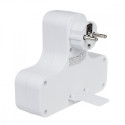 Power socket x4 with switch Maclean MCE224