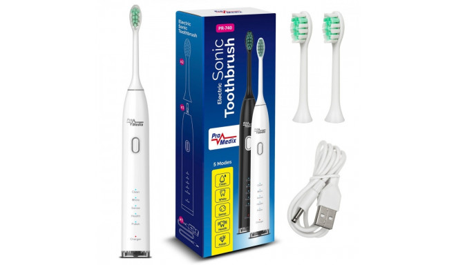 Sonic toothbrush white Promedix PR-740 W