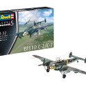 Plastic model Messerschmitt BF-110-C7