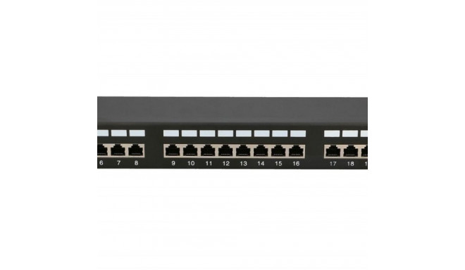 Patchpanel 24 ports CAT6 STP V2