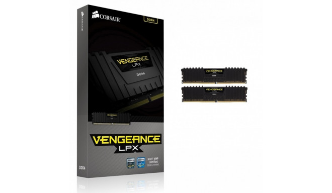 DDR4 Vengeance LPX 16GB/3000(2*8GB) CL15-17-17-35 BLACK 1,35V XMP 2.0