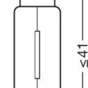 12V 5W SV8,5-8 l=41mm