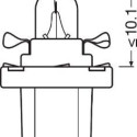 12V 2W B8,5D TUMEROHELINE KARBIS