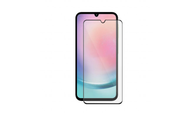 Fusion 5D glass aizsargstikls pilnam ekrānam Samsung A156 Galaxy A15 5G melns