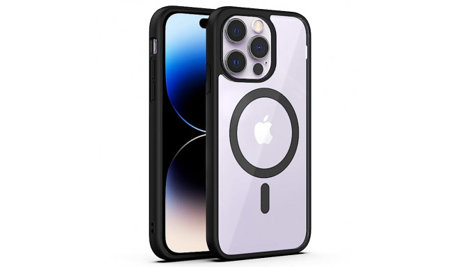 Fusion MagSafe Matt ümbris telefoni jaoks Apple iPhone 15 Pro Max must