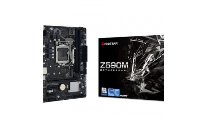 Biostar Z590 VALKYRIE Intel Z590 LGA 1200 (Socket H5) micro ATX