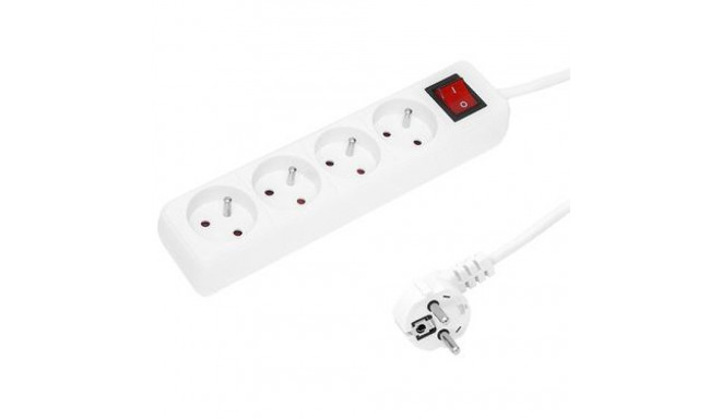 BLOW PR-470WSP power extension 4.8 m 4 AC outlet(s) Indoor White