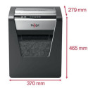 Rexel Momentum X415 paper shredder Cross shredding Black, Grey