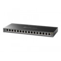 TP-LINK 16-Port Gigabit Easy Smart Switch 16 Gigabit RJ45 Ports MTU/Port/Tag-based VLAN QoS IGMP Sno