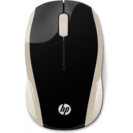 Myszka HP 200 bezprzewodowa żółta