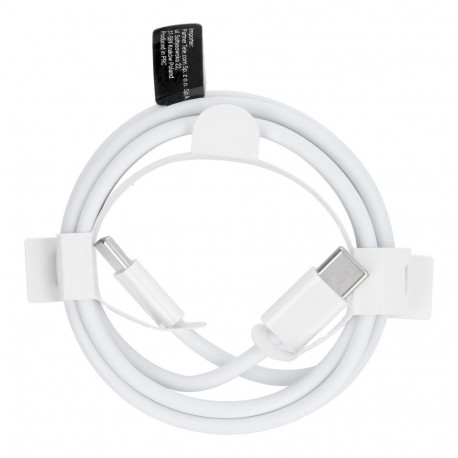 Cable Type C to Type C PD QC3.0 3A 30W HD26 1 m white