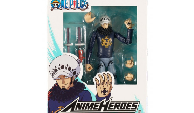 ANIME HEROES One Piece figure with accessories, 16 cm - Trafalgar D. Law