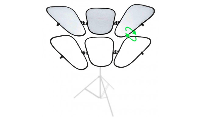 Manfrotto TriFlector valged/hõbedased paneelid