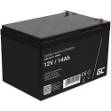 "Green Cell Ersatzbatterie AGM08 12V/14Ah"