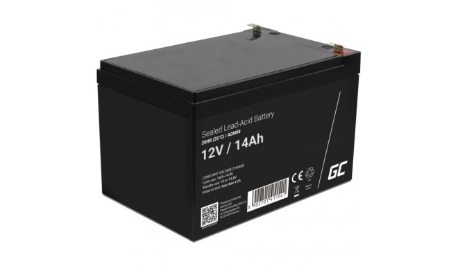 "Green Cell Ersatzbatterie AGM08 12V/14Ah"