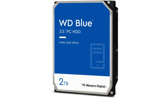 "2TB WD Blue WD20EARZ 5400RPM 64MB"