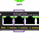 "5P Netgear Plus GS305EP-100PES - managed/POE+/63W"