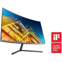 "81,3cm/32'' (3840x2160) Samsung U32R590CWP 16:9 4ms Curved 60Hz HDMI DisplayPort 4K Ultra HD Grey/B