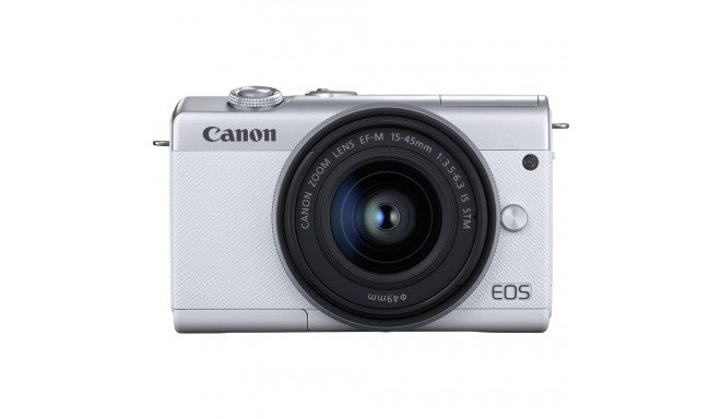 Canon EOS M200 15-45 IS STM (White)