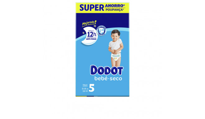 DODOT ETAPAS talla 5 pañales 11-16 kg 116 u