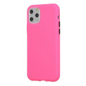 Mocco Soft Cream Silicone Back Case Силиконовый чехол для Apple iPhone 12 / 12 Pro Розовый