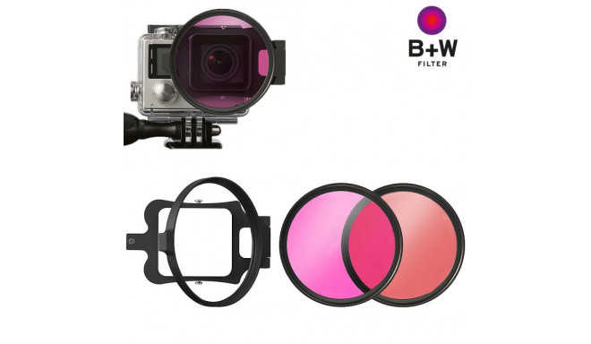 B+W filtrikomplekt Underwater GoPro 58mm